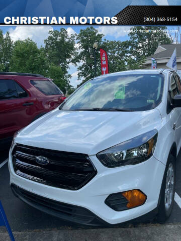 2018 Ford Escape for sale at CHRISTIAN MOTORS in Hopewell VA