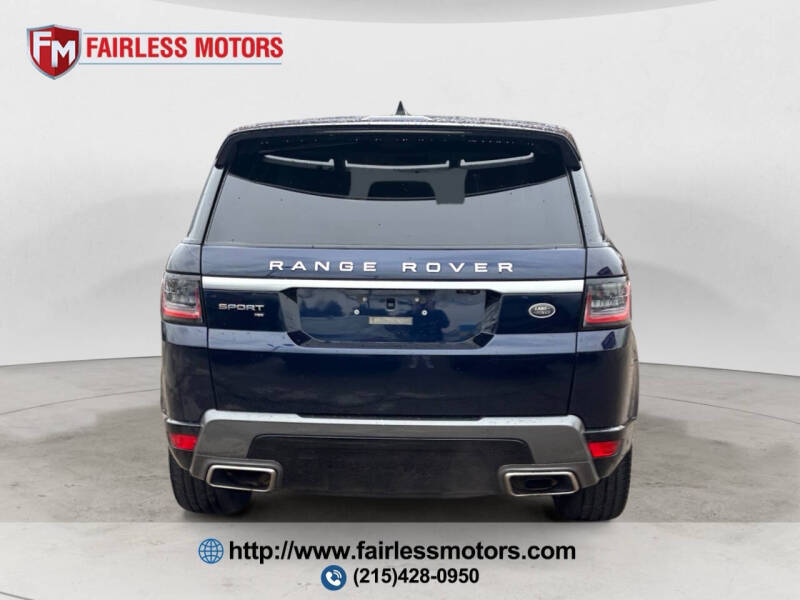 2020 Land Rover Range Rover Sport HSE