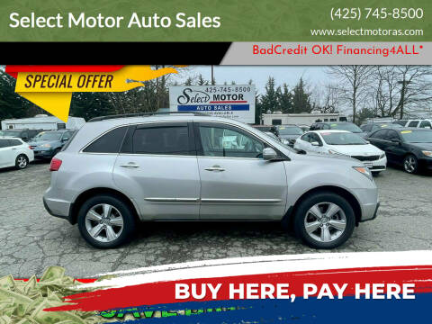 2011 Acura MDX for sale at Select Motor Auto Sales in Lynnwood WA