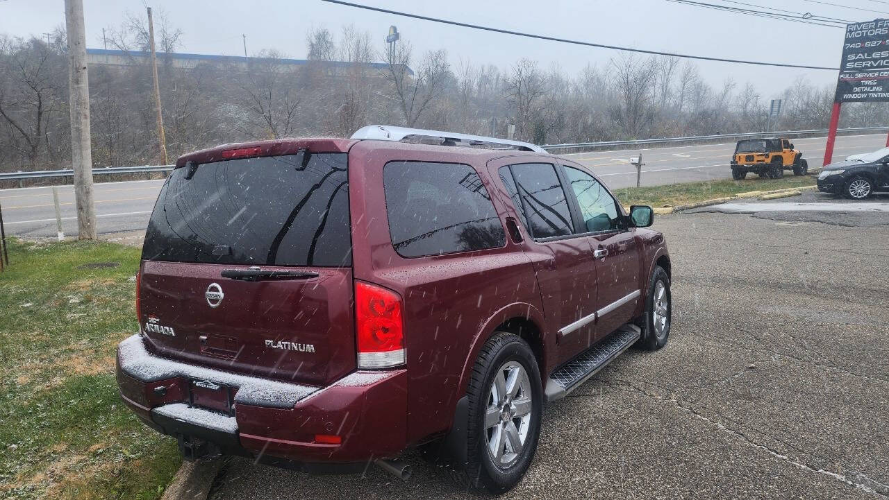 2010 Nissan Armada for sale at River Front Motors in Saint Clairsville, OH