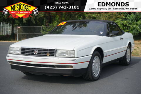 1992 Cadillac Allante for sale at West Coast AutoWorks -Edmonds in Edmonds WA