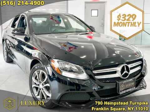 2018 Mercedes-Benz C-Class for sale at LUXURY MOTOR CLUB in Franklin Square NY