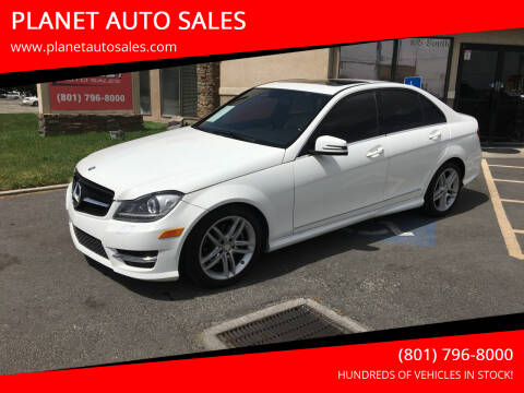 2014 Mercedes-Benz C-Class for sale at PLANET AUTO SALES in Lindon UT