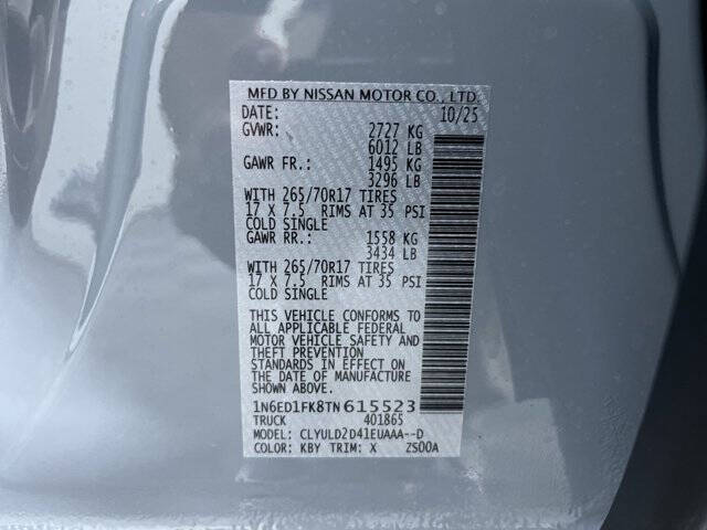 2026 Nissan Frontier PRO-4X