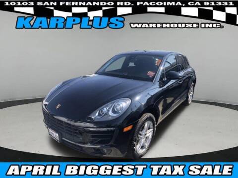 2017 Porsche Macan for sale at Karplus Warehouse in Pacoima CA
