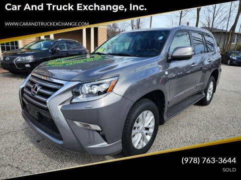 2014 Lexus GX 460 for sale at Car and Truck Exchange, Inc. in Rowley MA