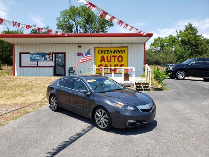 2012 Acura TL for sale at Greenwood Auto Sales in Greenwood AR