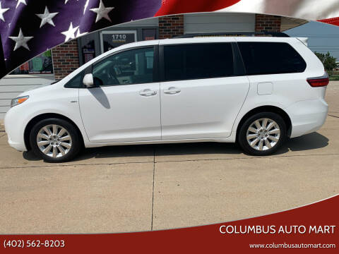 2016 Toyota Sienna for sale at Columbus Auto Mart in Columbus NE