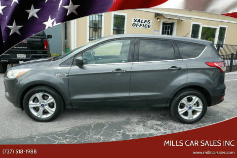 2015 Ford Escape for sale at MILLS CAR SALES INC in Clearwater FL