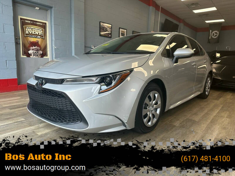 2020 Toyota Corolla for sale at Bos Auto Inc in Quincy MA