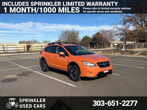 2014 Subaru XV Crosstrek for sale at Sprinkler Used Cars in Longmont CO