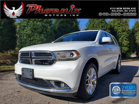 2016 Dodge Durango for sale at Phoenix Motors Inc in Raleigh NC