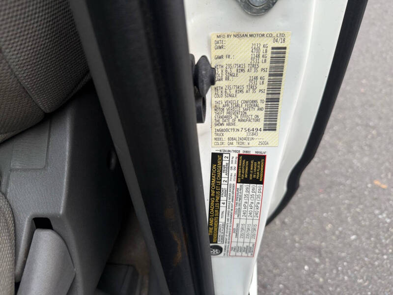 2018 Nissan Frontier S