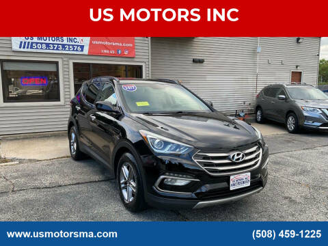 2017 Hyundai Santa Fe Sport for sale at US MOTORS INC in Worcester MA