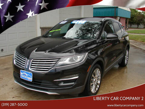 2015 Lincoln MKC for sale at Liberty Car Company - II in Waterloo IA