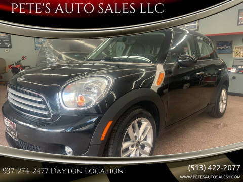 2013 MINI Countryman for sale at PETE'S AUTO SALES LLC - Middletown in Middletown OH