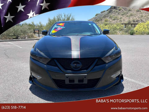 2016 Nissan Maxima for sale at Baba's Motorsports, LLC in Phoenix AZ
