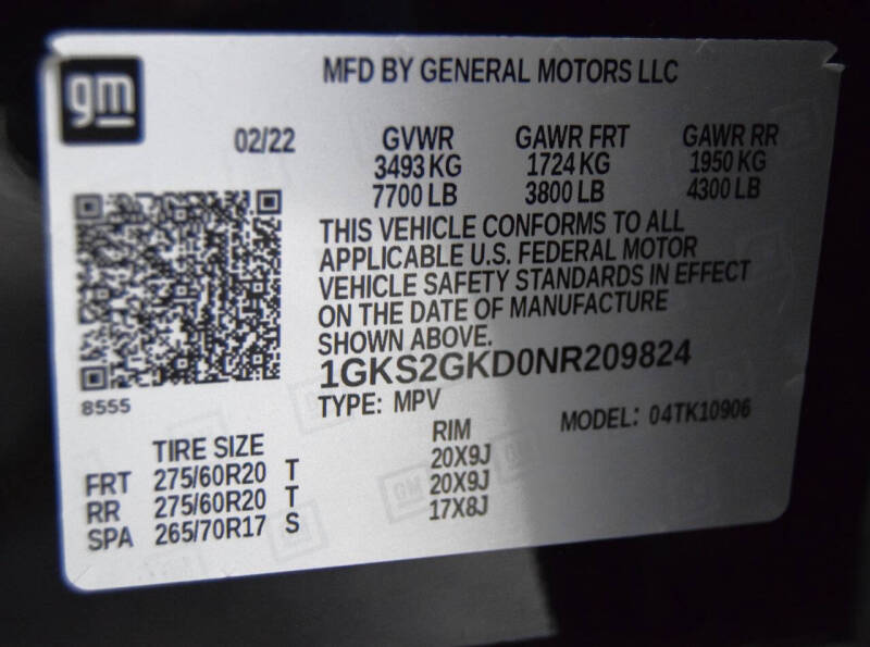 2022 GMC Yukon XL SLT