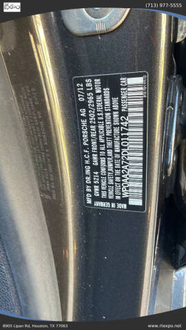 2013 Porsche Panamera