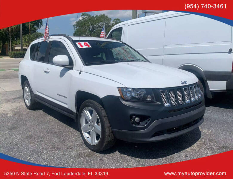 2014 Jeep Compass for sale at AUTO PROVIDER in Fort Lauderdale FL