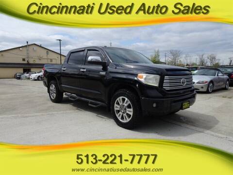 2015 Toyota Tundra for sale at Cincinnati Used Auto Sales in Cincinnati OH