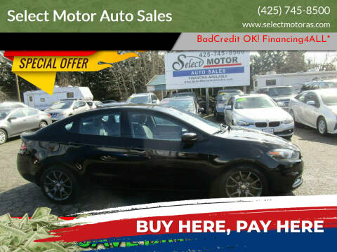 2013 Dodge Dart for sale at Select Motor Auto Sales in Lynnwood WA