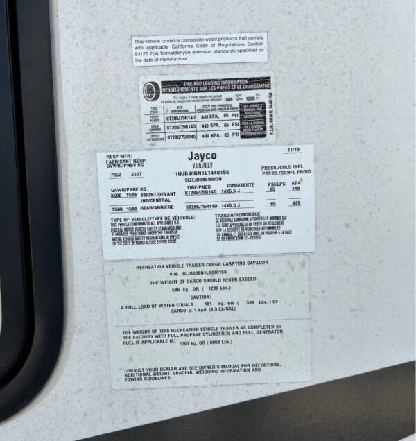 2020 Jayco White Hawk