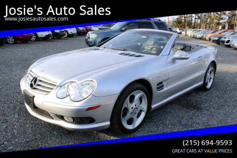2003 Mercedes-Benz SL-Class for sale at Josie's Auto Sales in Gilbertsville PA