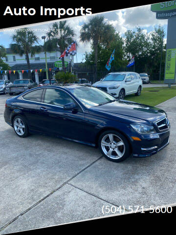 2014 Mercedes-Benz C-Class for sale at Auto Imports in Metairie LA