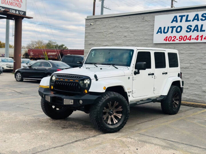 2012 Jeep Wrangler Unlimited for sale at Atlas Auto Sales LLC in Lincoln, NE