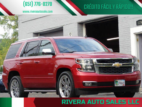 2015 Chevrolet Tahoe for sale at Rivera Auto Sales LLC in Saint Paul MN