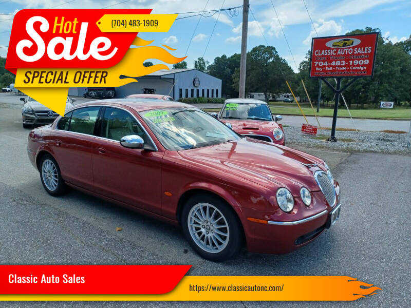 2007 Jaguar S-Type for sale at Classic Auto Sales in Maiden NC
