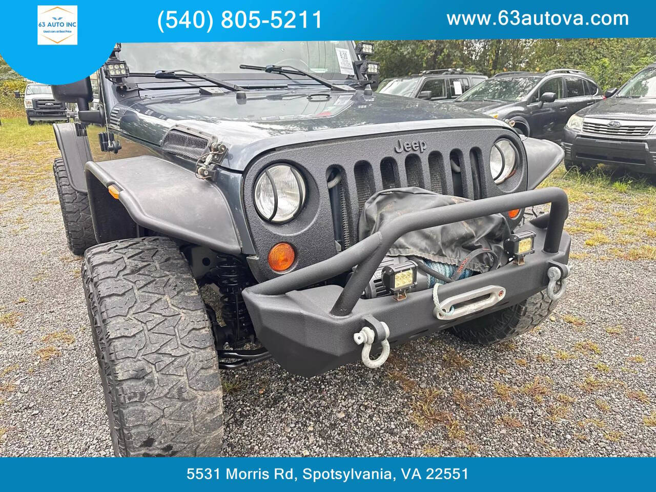 2008 Jeep Wrangler Unlimited for sale at 63 Auto Inc in Spotsylvania, VA