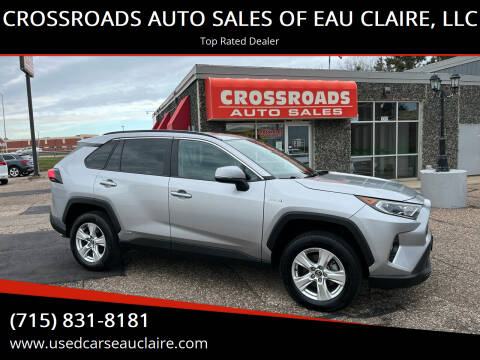 2020 Toyota RAV4 Hybrid for sale at CROSSROADS AUTO SALES OF EAU CLAIRE, LLC in Eau Claire WI