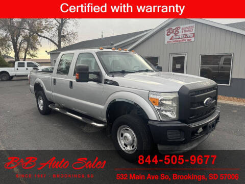 2012 Ford F-250 Super Duty for sale at B & B Auto Sales in Brookings SD