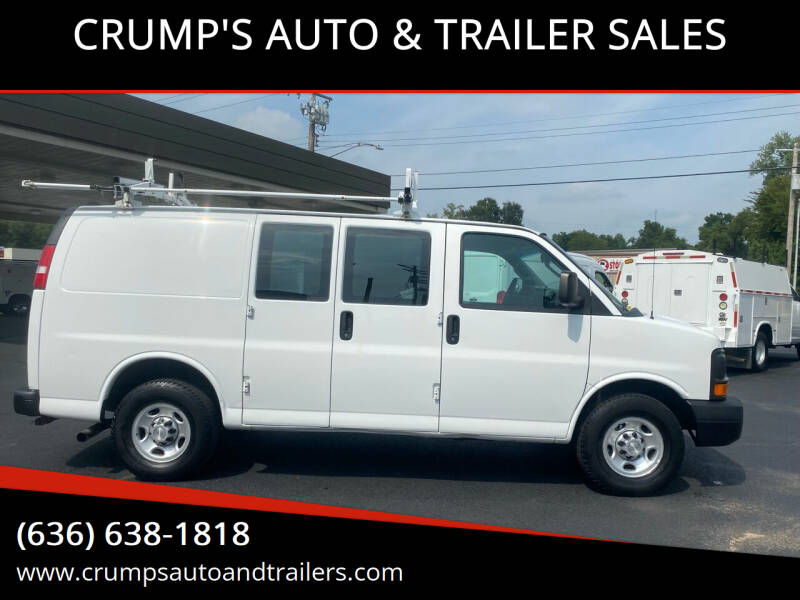 2016 Chevrolet Express for sale at CRUMP'S AUTO & TRAILER SALES in Crystal City MO