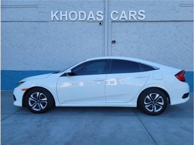 2017 Honda Civic for sale at Khodas Cars in Gilroy CA