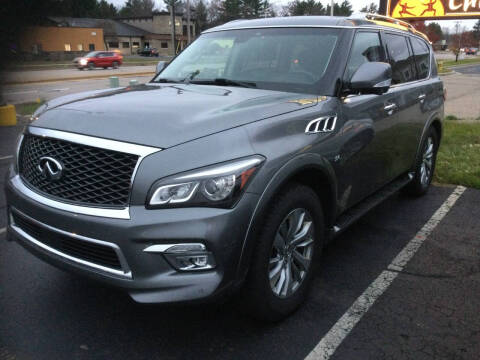 2017 Infiniti QX80 for sale at Easy Rides LLC in Wisconsin Rapids WI