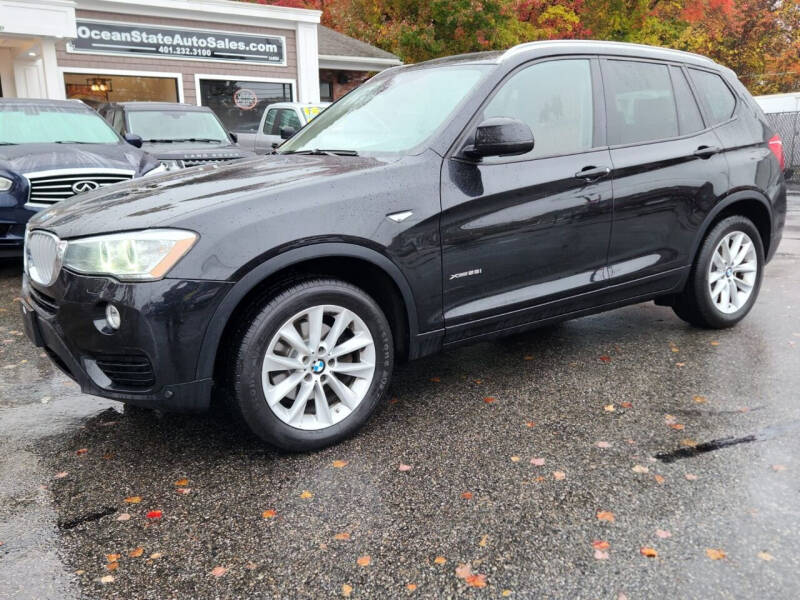 2017 BMW X3 for sale at Ocean State Auto Sales in Johnston RI