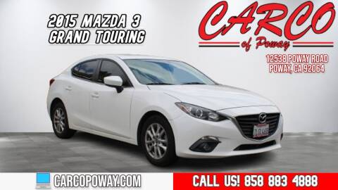 2015 Mazda MAZDA3 for sale at CARCO OF POWAY in Poway CA