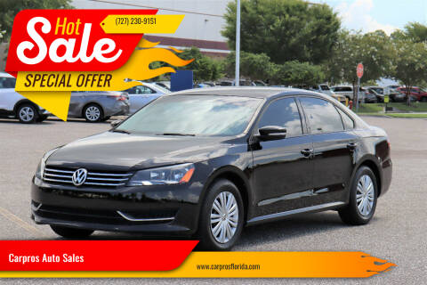2014 Volkswagen Passat for sale at Carpros Auto Sales in Largo FL