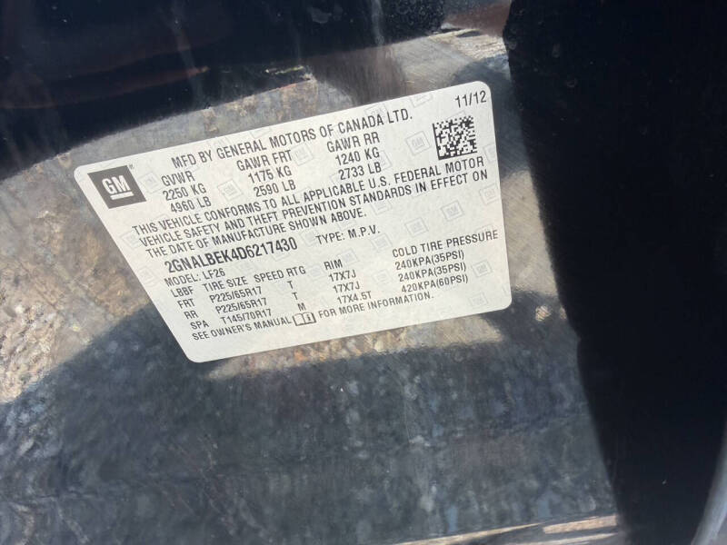 2013 Chevrolet Equinox LS