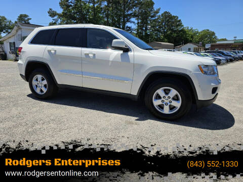 2012 Jeep Grand Cherokee for sale at Rodgers Enterprises in North Charleston SC