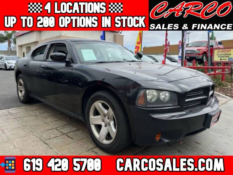2010 Dodge Charger for sale at CARCO SALES & FINANCE in Chula Vista CA