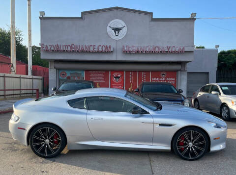 2013 Aston Martin DB9 for sale at Eazy Auto Finance in Dallas TX