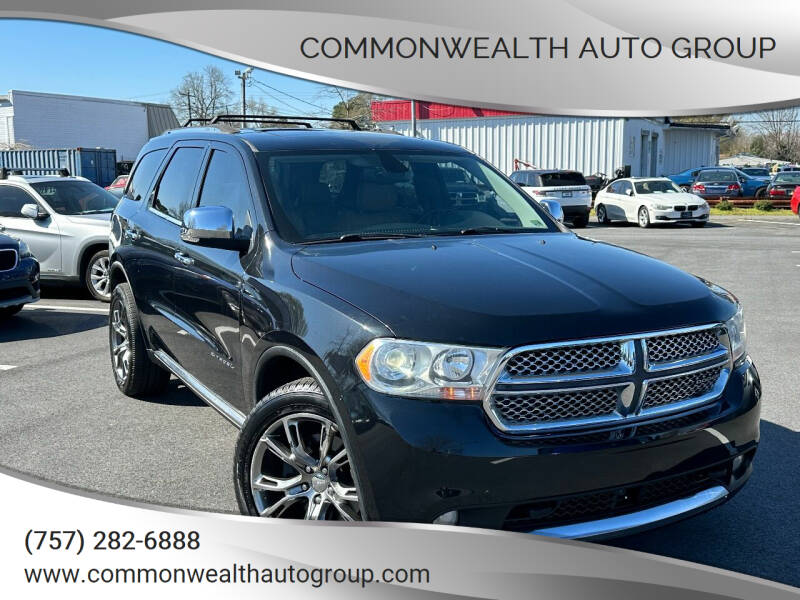 2012 Dodge Durango for sale at Commonwealth Auto Group in Virginia Beach VA