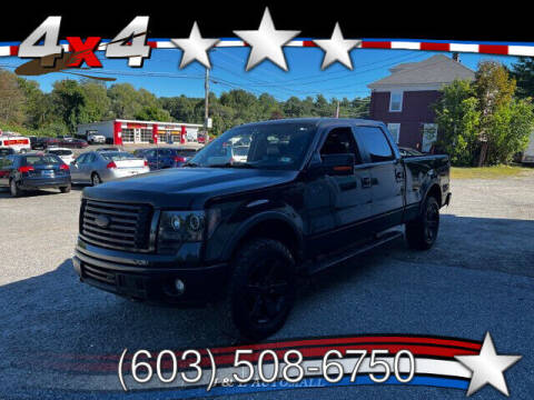 2012 Ford F-150 for sale at J & E AUTOMALL in Pelham NH