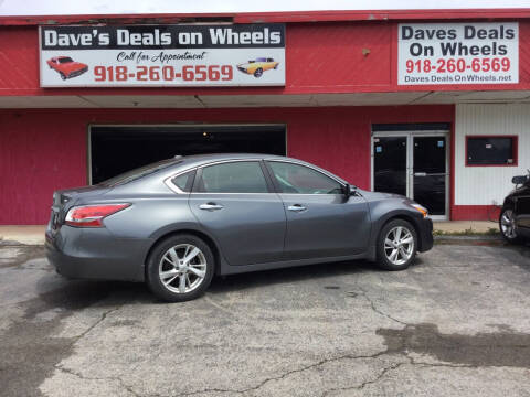 2015 Nissan Altima for sale at Daves Deals on Wheels in Tulsa OK