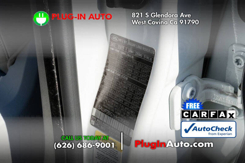 2017 Land Rover Range Rover Evoque SE