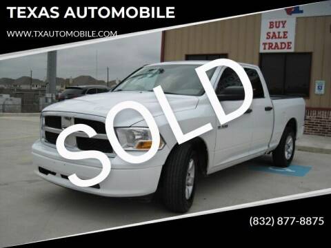 2010 Dodge Ram Pickup 1500 for sale at TEXAS AUTOMOBILE in Houston TX